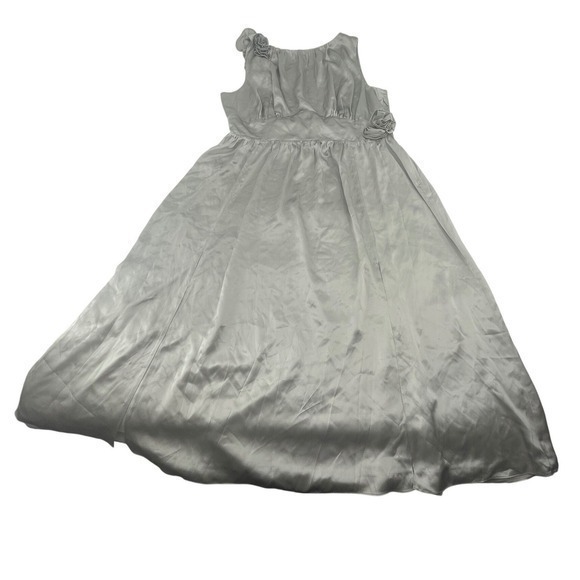 Reformation Moonlight Maxi Dress 22 Silver Good